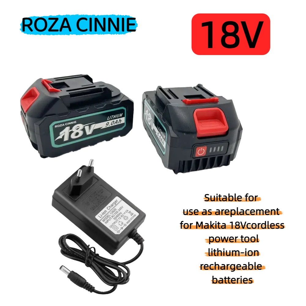 Makita Drill Hp1640 - Nowy akumulator litowo-jonowy Premium 18V/21V MAX