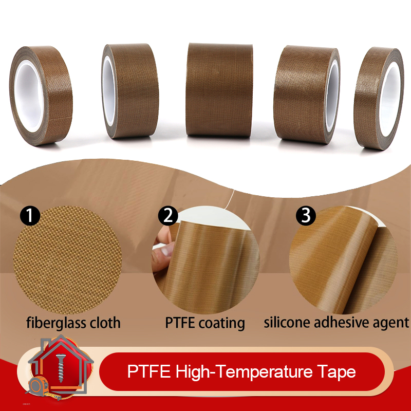 Commercial Printing Press - Taśma PTFE wysokotemperaturowa samoprzylepna, odporna na