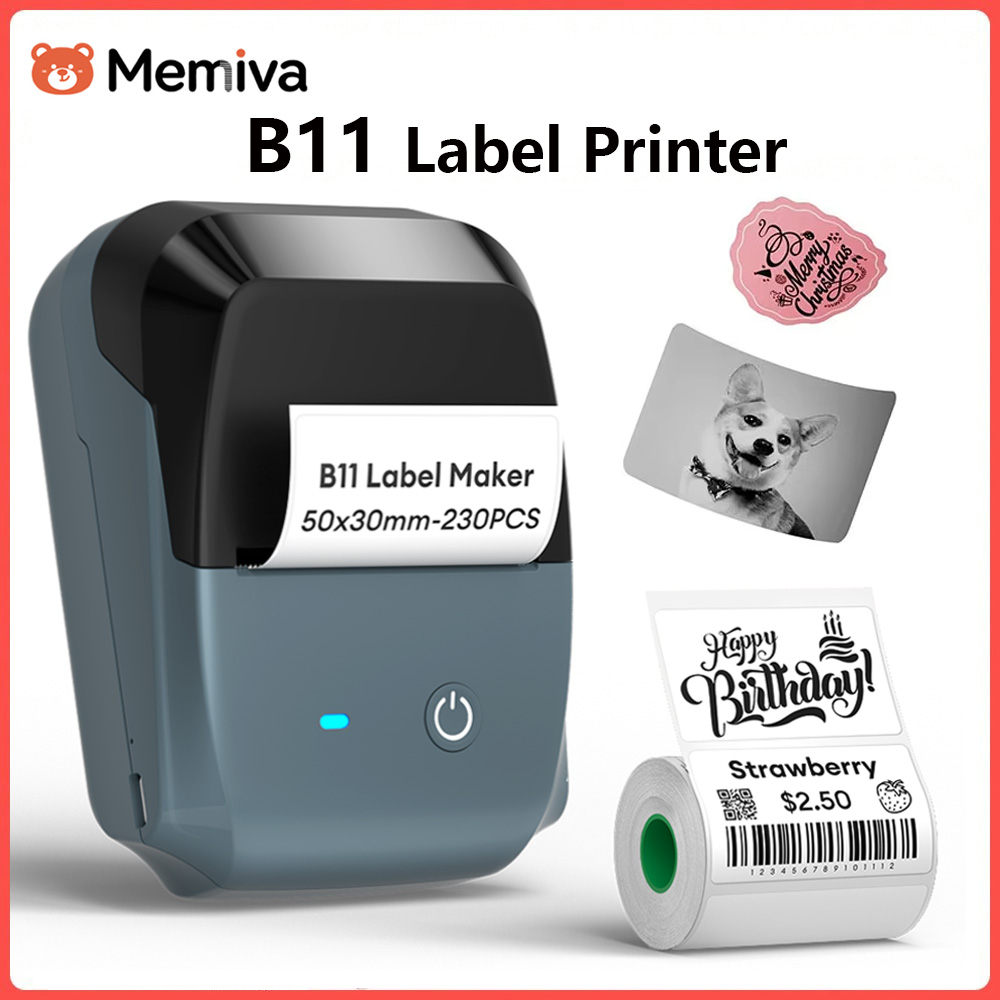 Commercial Printing Network - Przenośna drukarka termiczna B11 do etykiet