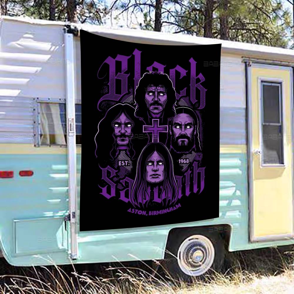 Flaga reklamowa Black Sabbath  – Commercial Printing Company recenzja i cena