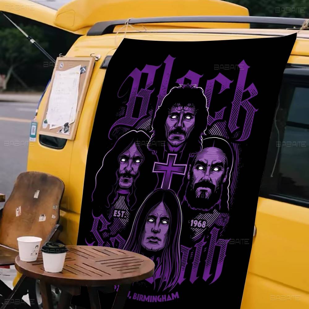 Flaga reklamowa Black Sabbath  – Commercial Printing Company recenzja i cena