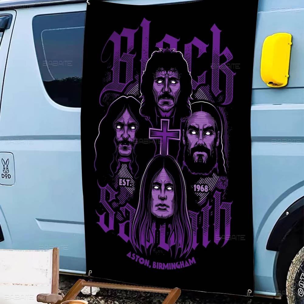Flaga reklamowa Black Sabbath  – Commercial Printing Company recenzja i cena