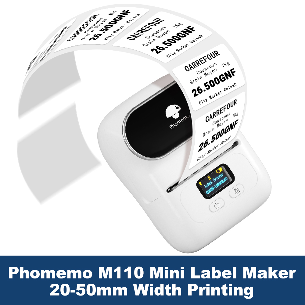 Drukarka etykiet Phomemo M110  – Commercial Printing Press recenzja i cena