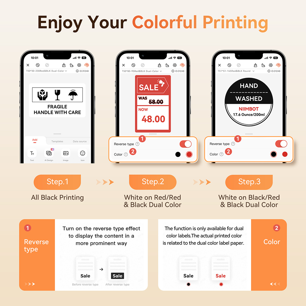 Drukarka etykiet Niimbot B21 P – Commercial Printing Network recenzja i cena