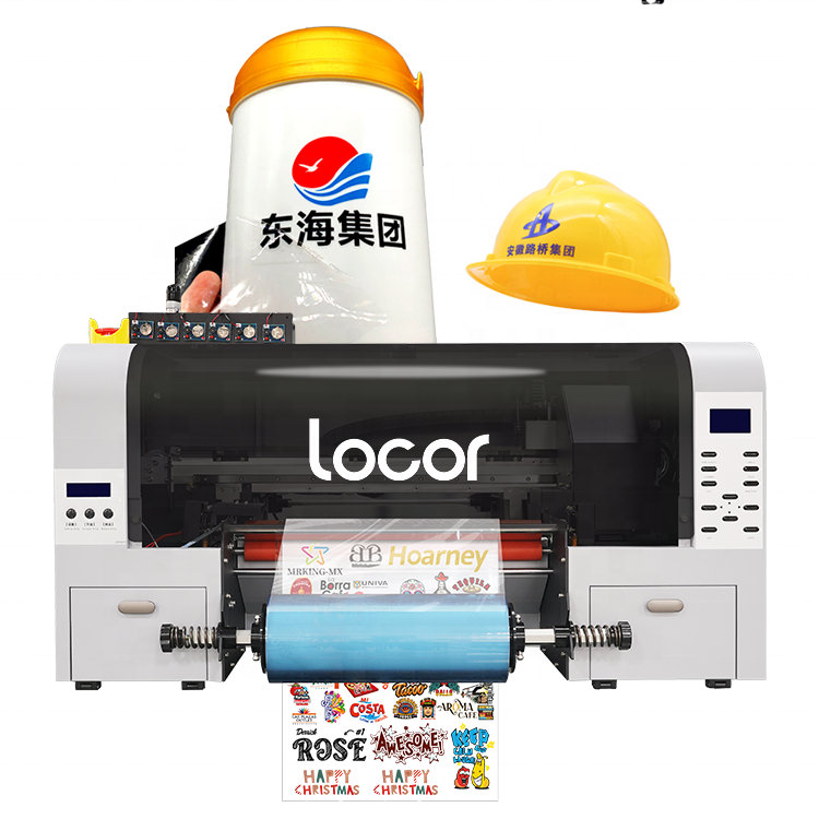 Drukarka UV DTF Locor 30cm A3  – Laminator Cold Roll recenzja i cena