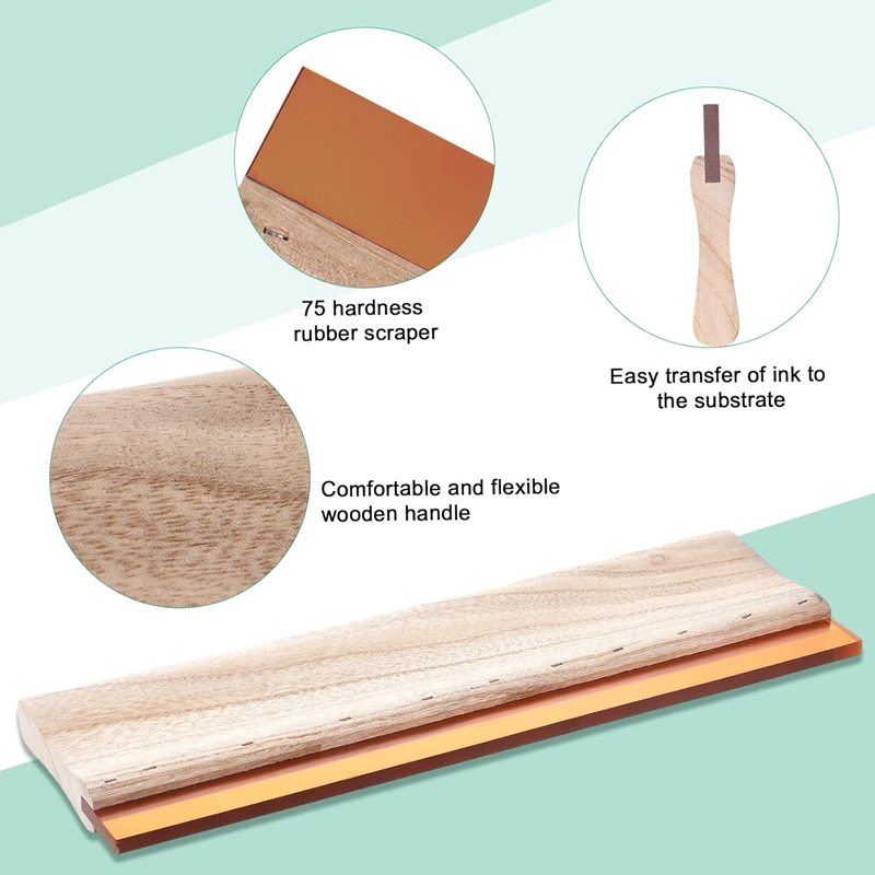 Gumowe rakle do sitodruku o dł – Screen Printing Squeegee recenzja i cena