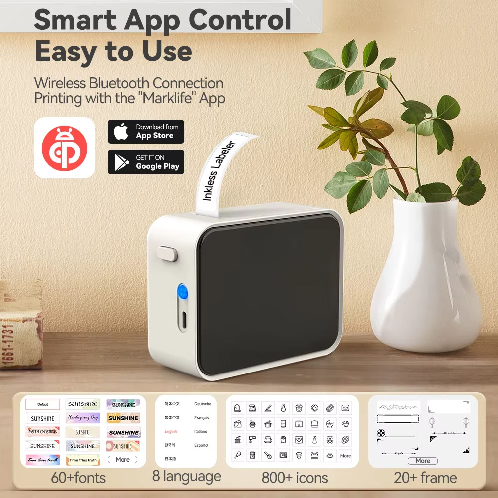 Marklife P15 Przenośna Termicz – Commercial Printing Machine Price recenzja i cena