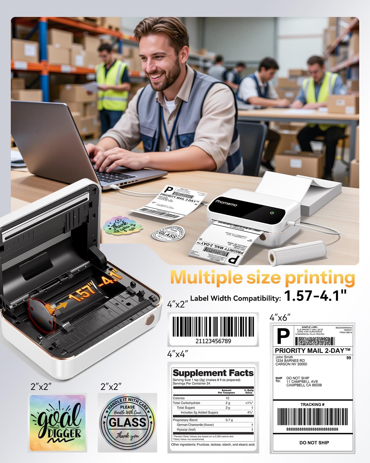 Bezprzewodowa drukarka termicz – Commercial Printing Network recenzja i cena