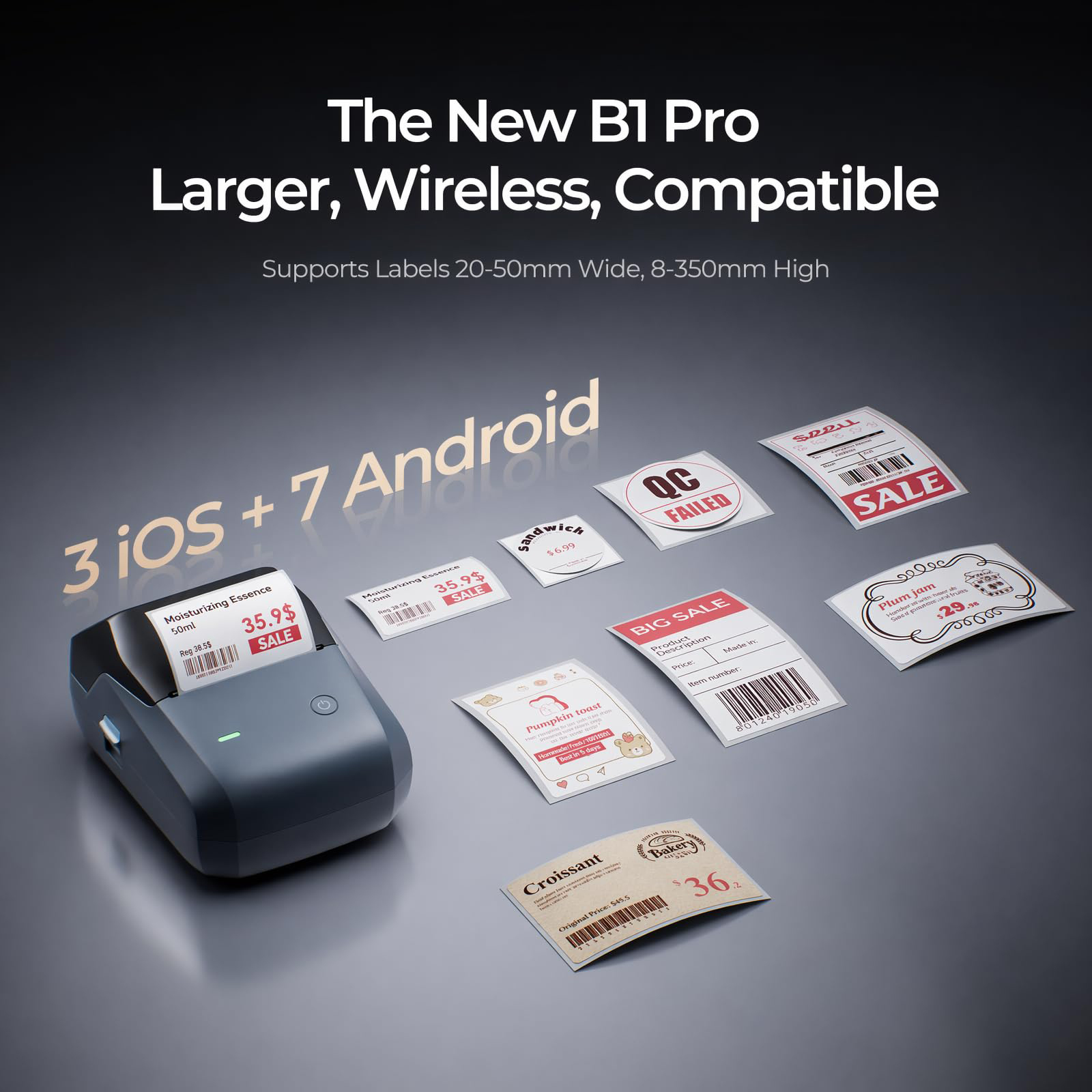 Drukarka etykiet Niimbot B1Pro – Commercial Printing Network recenzja i cena