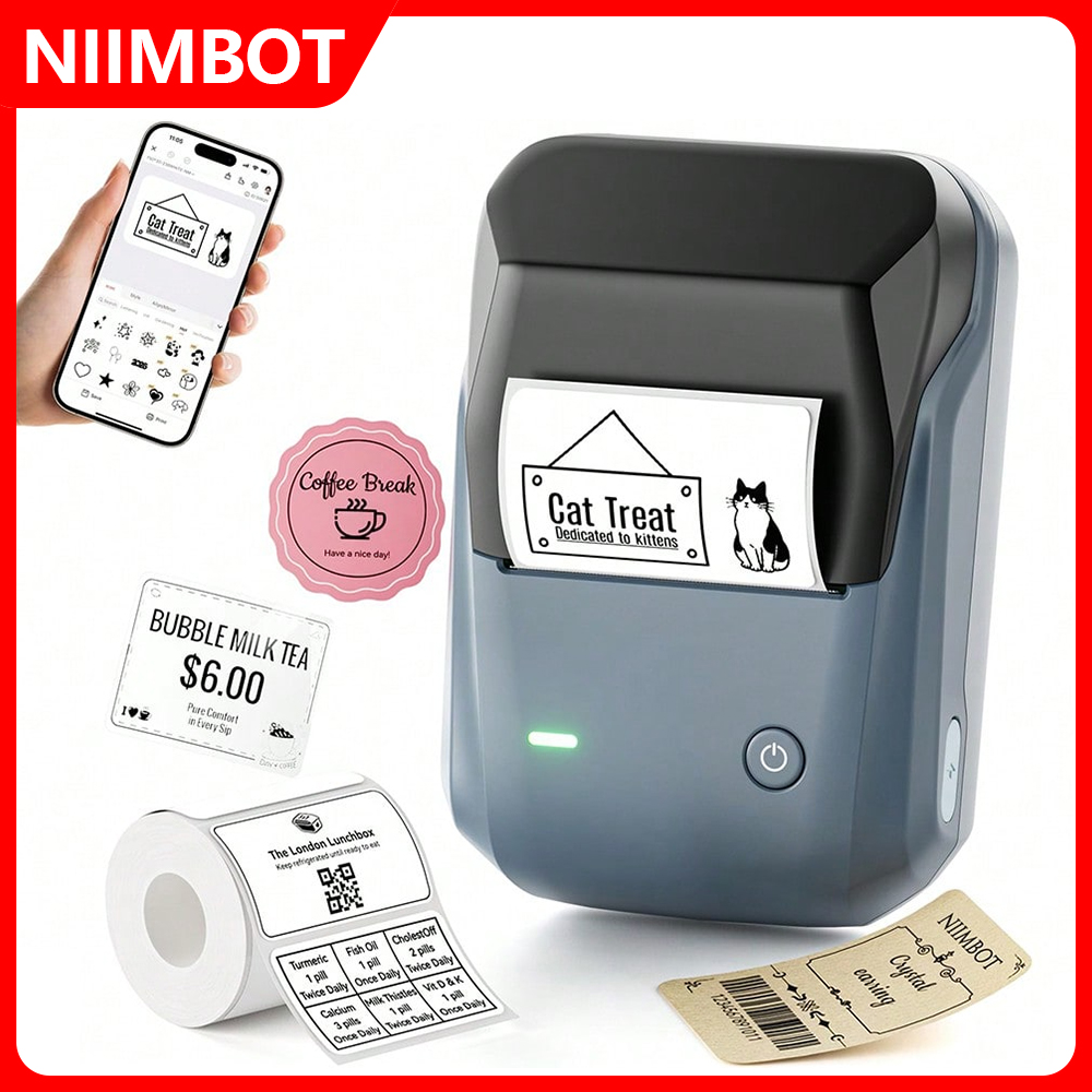 NIIMBOT B1 Przenośna Drukarka  – Commercial Printing Network recenzja i cena