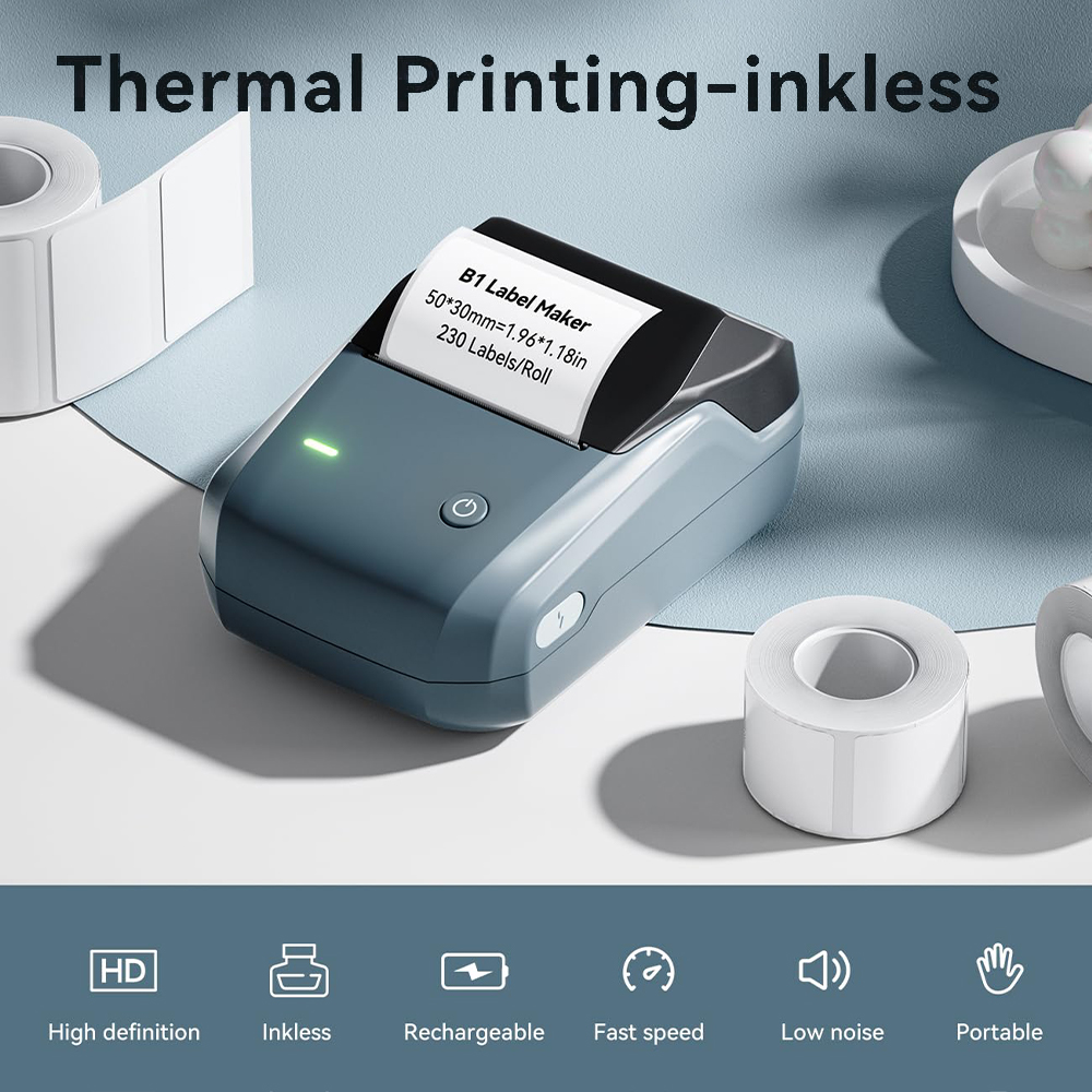 NIIMBOT B1 Przenośna Drukarka  – Commercial Printing Network recenzja i cena