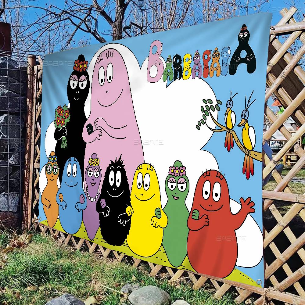 Urocza kreskówkowa flaga rekla – Commercial Printing Company recenzja i cena